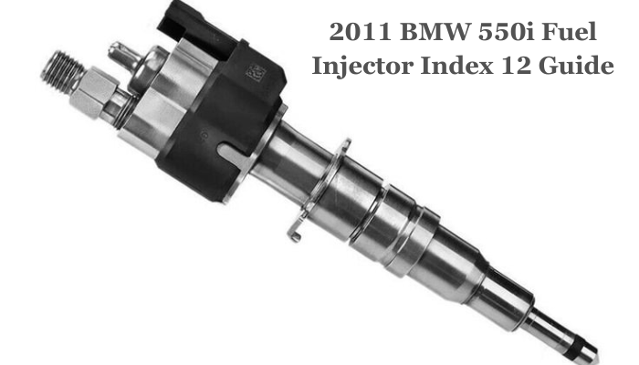 2011 BMW 550i Fuel Injector Index 12 Guide